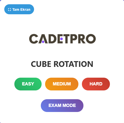 Cube Rotation Free Mode